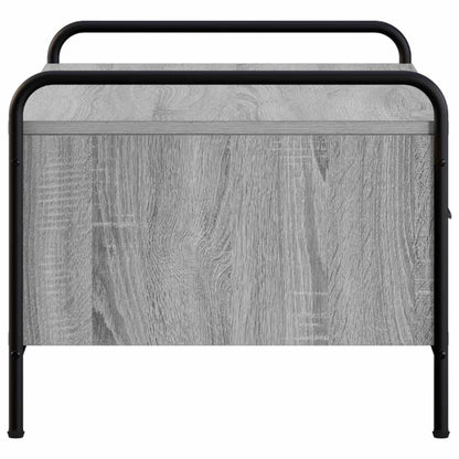 Coffee Table Grey Sonoma 99.5 x 49 x 41 cm Engineered Wood