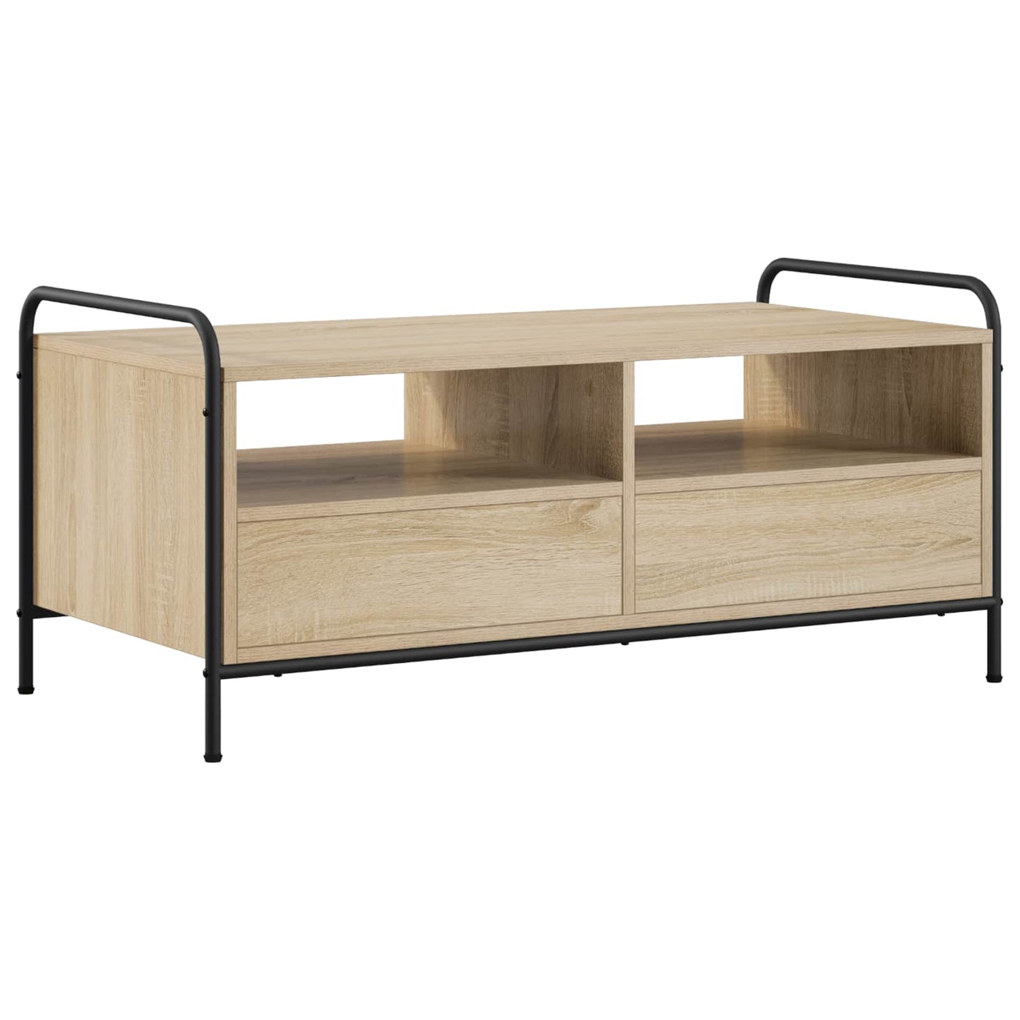 Coffee Table Sonoma Oak 99.5 x 49 x 46 cm Engineered Wood