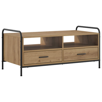 Coffee Table Artisan Oak 99.5 x 49 x 46 cm Engineered Wood