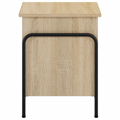 Storage Box Sonoma Oak 40.5 x 40 x 49.5 cm Engineered Wood