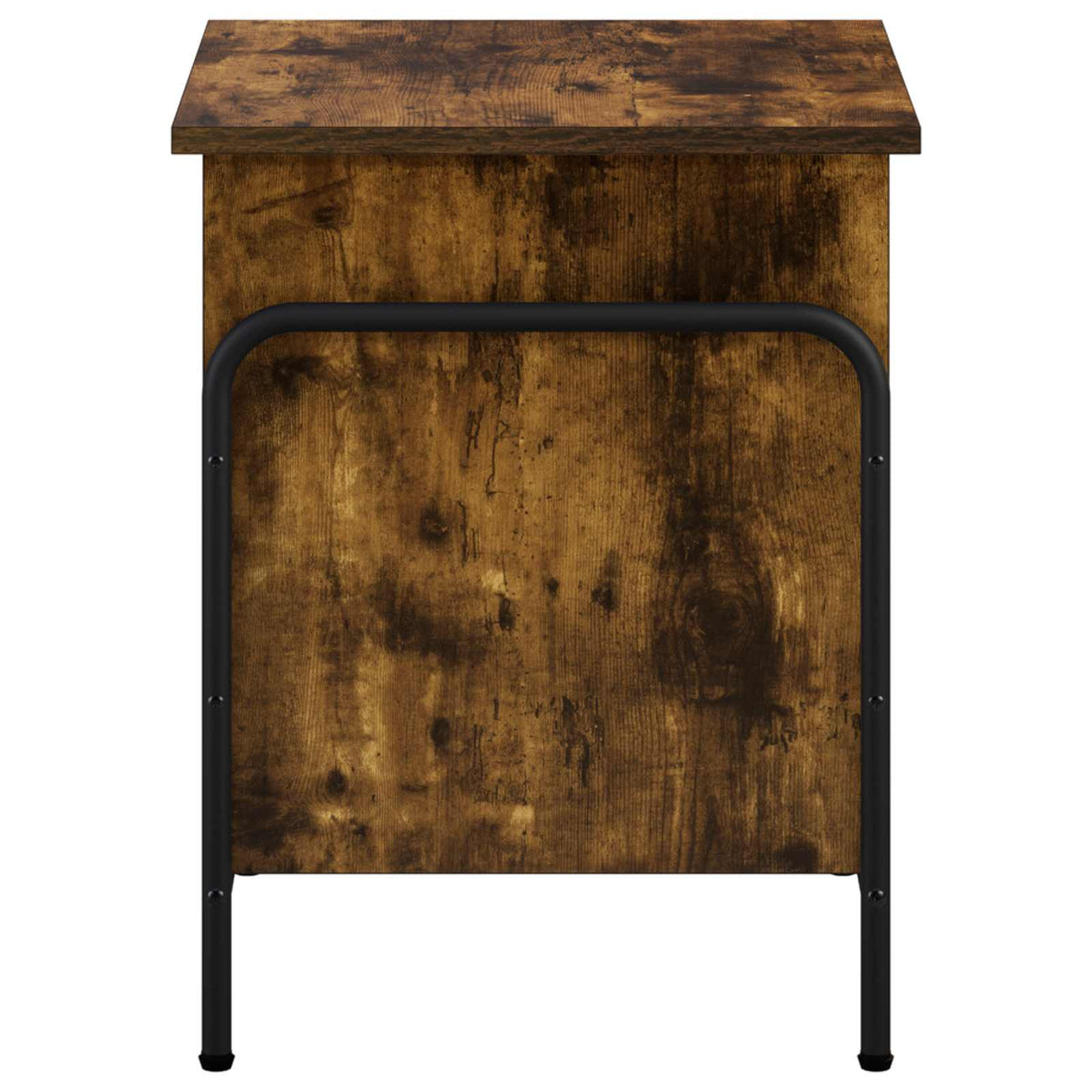 Storage Box Smoked Oak 40.5 x 40 x 49.5 cm Engineered Wood