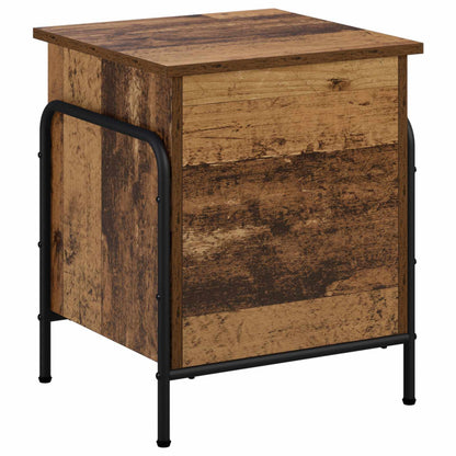 Storage Box Old Wood 40.5 x 40 x 49.5 cm Engineered Wood