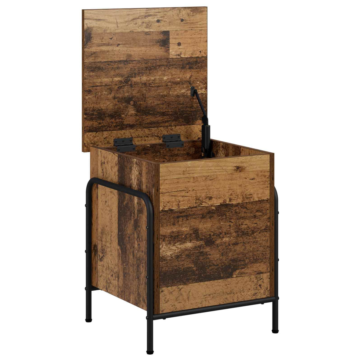 Storage Box Old Wood 40.5 x 40 x 49.5 cm Engineered Wood