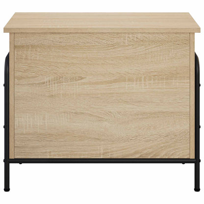 Storage Box Sonoma Oak 60 x 40 x 49.5 cm Engineered Wood