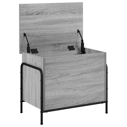 Storage Box Grey Sonoma 60 x 40 x 49.5 cm Engineered Wood