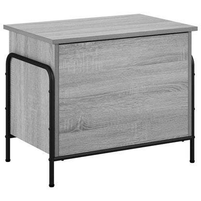 Storage Box Grey Sonoma 60 x 40 x 49.5 cm Engineered Wood