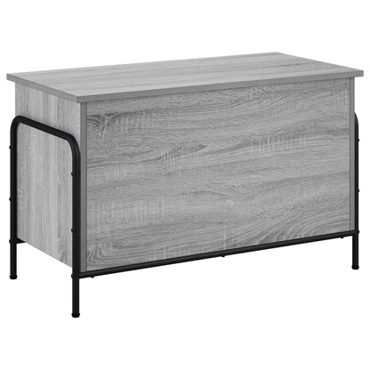 Storage Box Grey Sonoma 80 x 40 x 49.5 cm Engineered Wood