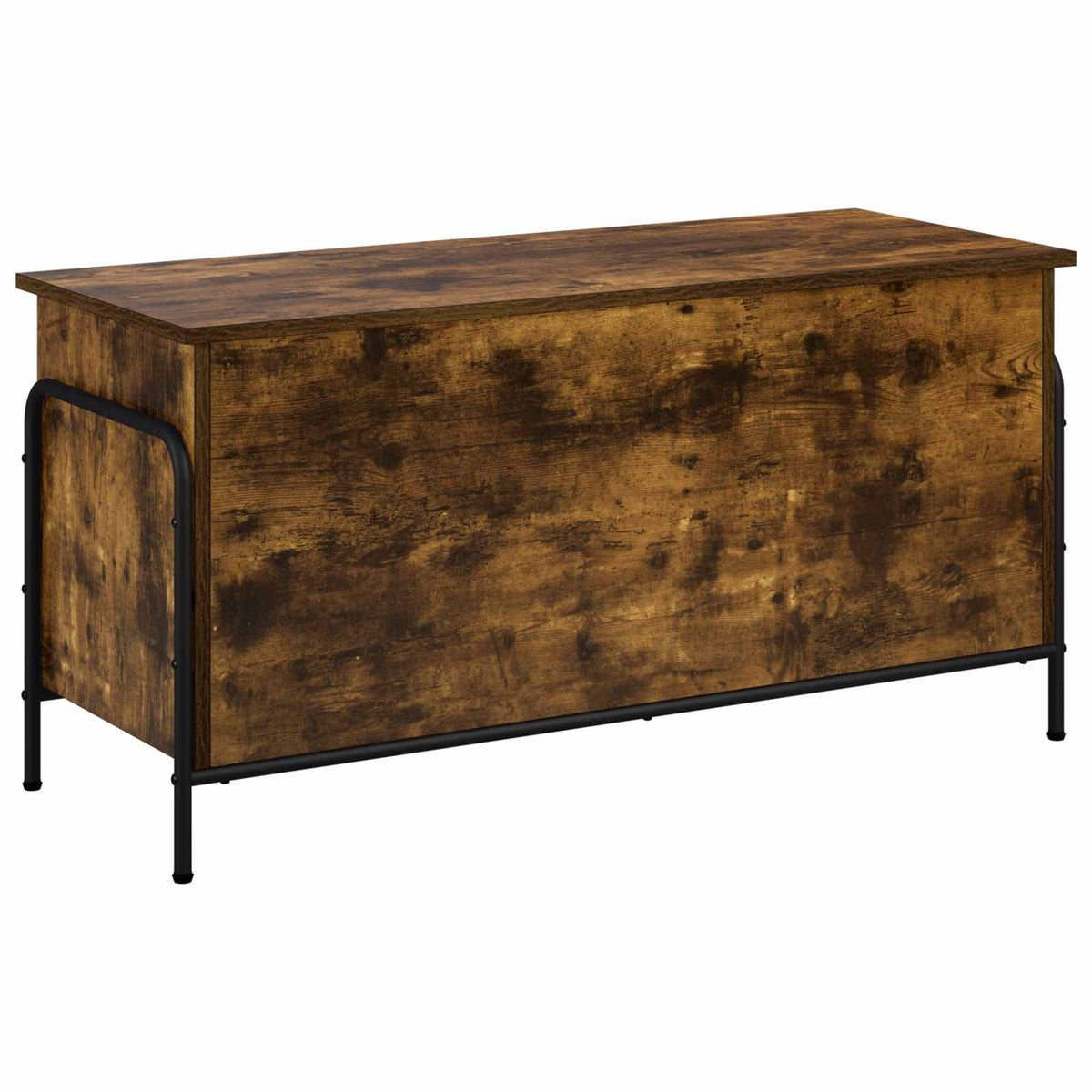 Storage Box Smoked Oak 100 x 40 x 49.5 cm Engineered Wood