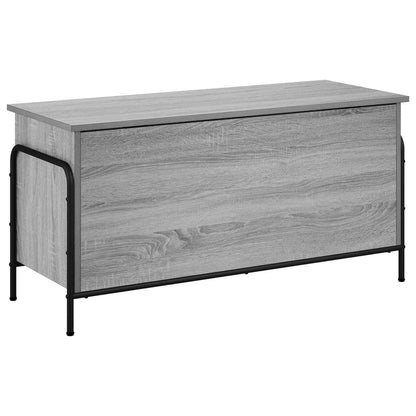 Storage Box Grey Sonoma 100 x 40 x 49.5 cm Engineered Wood