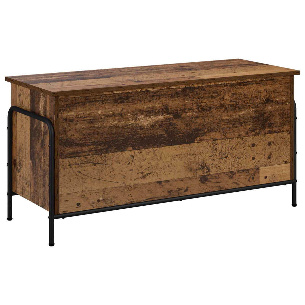 Storage Box Old Wood 100 x 40 x 49.5 cm Engineered Wood