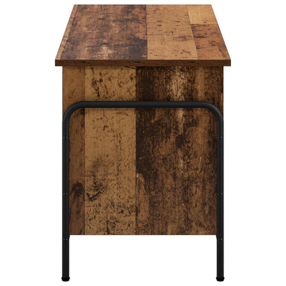 Storage Box Old Wood 100 x 40 x 49.5 cm Engineered Wood