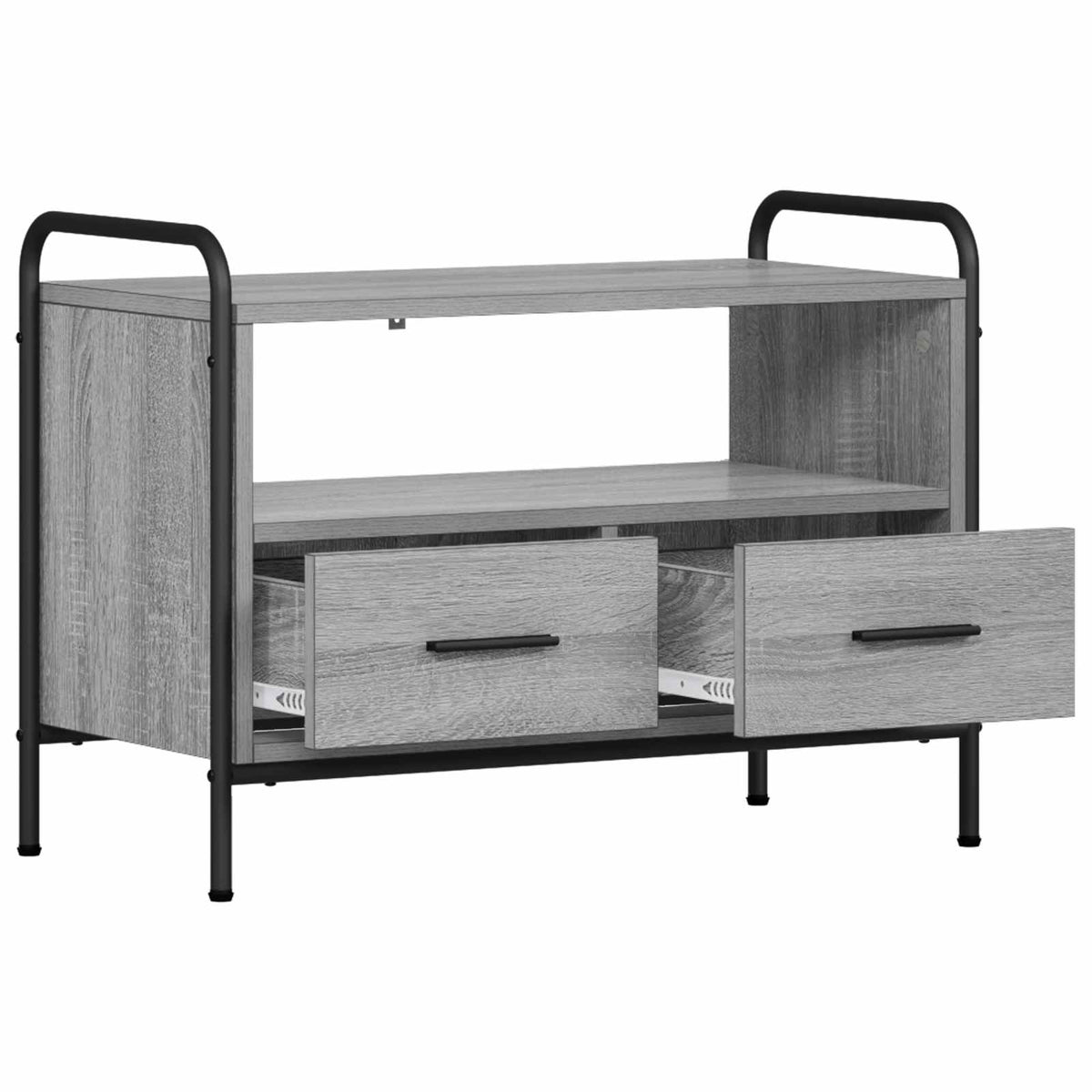 TV Cabinet 67.5 x 33 x 50 cm Grey Sonoma Engineered Wood