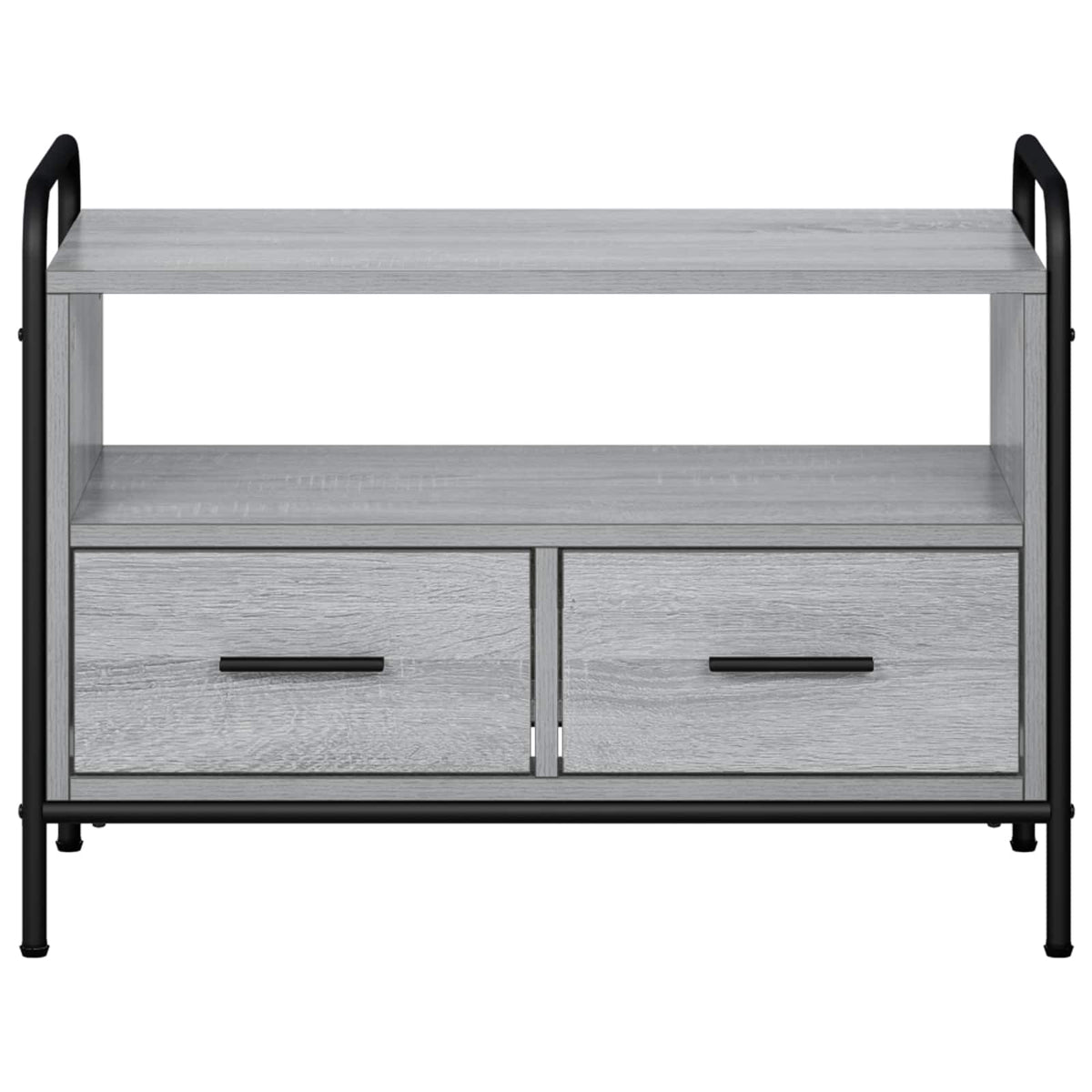 TV Cabinet 67.5 x 33 x 50 cm Grey Sonoma Engineered Wood