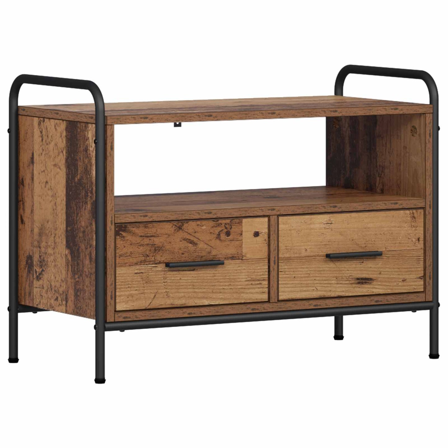 TV Cabinet 67.5 x 33 x 50 cm Old Wood Engineered Wood
