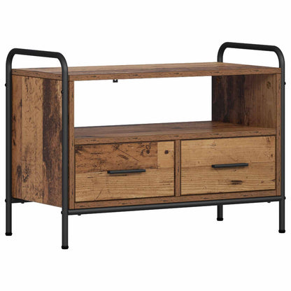 TV Cabinet 67.5 x 33 x 50 cm Old Wood Engineered Wood