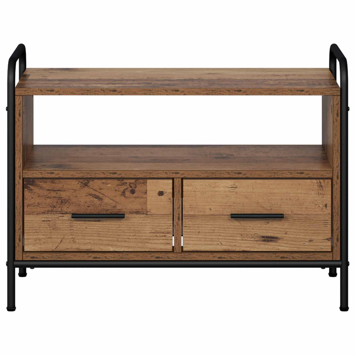 TV Cabinet 67.5 x 33 x 50 cm Old Wood Engineered Wood