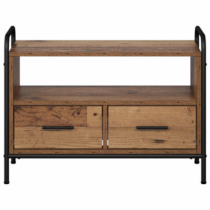 TV Cabinet 67.5 x 33 x 50 cm Old Wood Engineered Wood