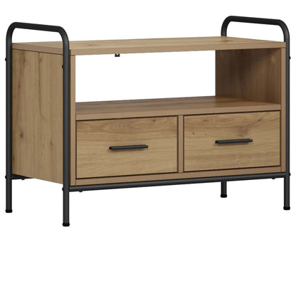TV Cabinet 67.5 x 33 x 50 cm Artisan Oak Engineered Wood