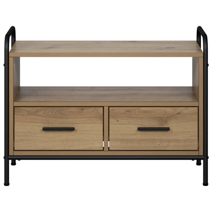 TV Cabinet 67.5 x 33 x 50 cm Artisan Oak Engineered Wood