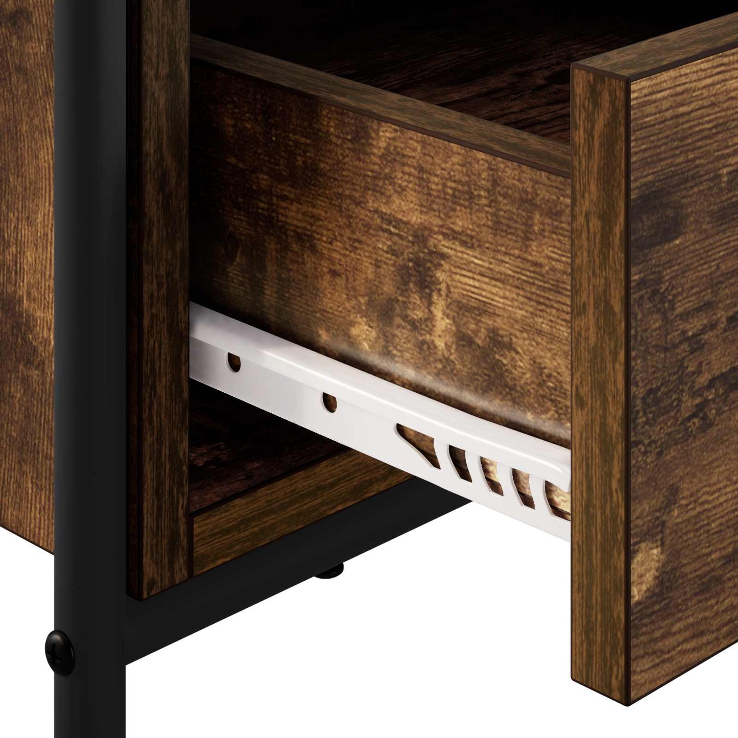TV Cabinet 99.5 x 33 x 50 cm Smoked Oak Engineered Wood