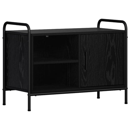 TV Cabinet 67.5 x 33 x 50 cm Black Oak