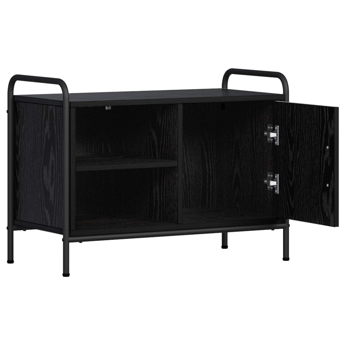 TV Cabinet 67.5 x 33 x 50 cm Black Oak