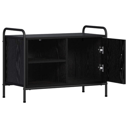 TV Cabinet 67.5 x 33 x 50 cm Black Oak