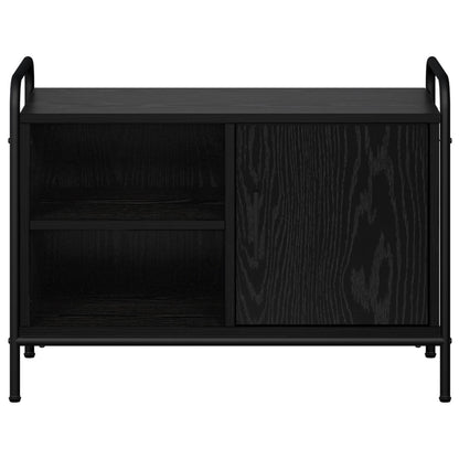 TV Cabinet 67.5 x 33 x 50 cm Black Oak