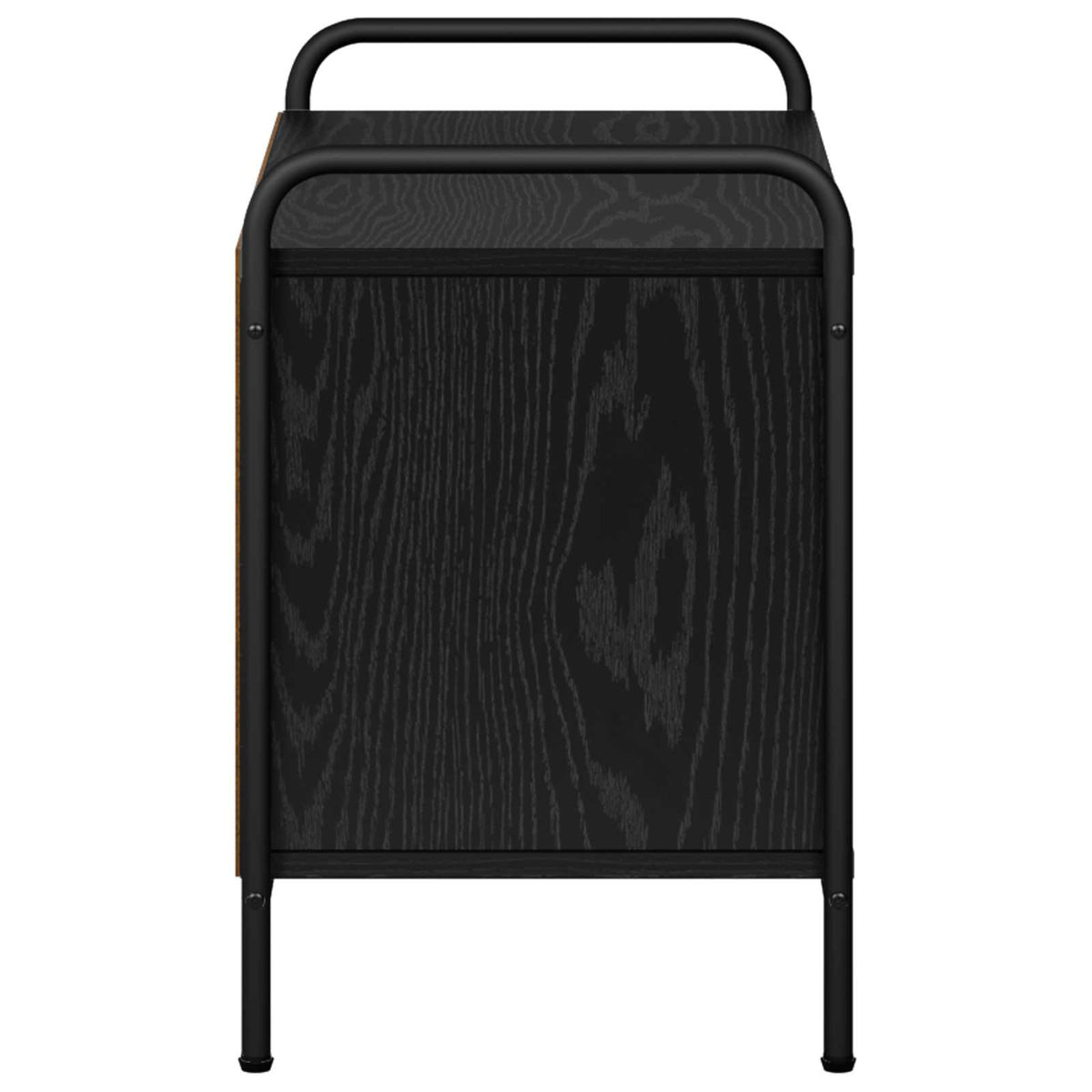 TV Cabinet 67.5 x 33 x 50 cm Black Oak