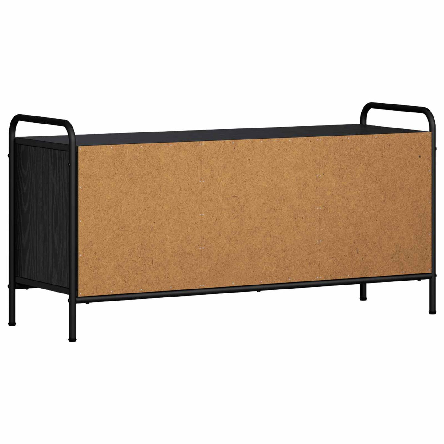 TV Cabinet 99 x 33 x 50 cm Black Oak Engineered Wood