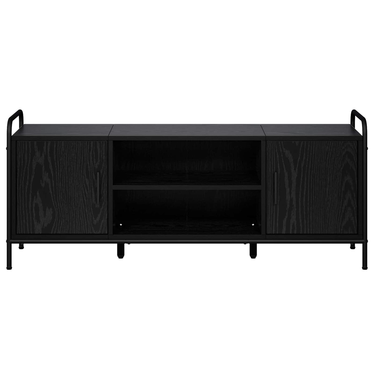TV Cabinet 119 x 33 x 50 cm Black Oak