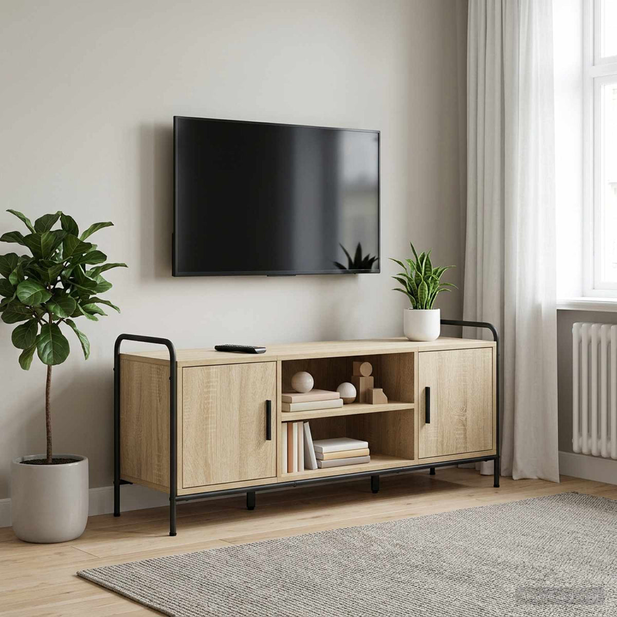 TV Cabinet 119 x 33 x 50 cm Sonoma Oak