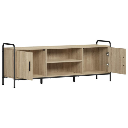 TV Cabinet 133 x 33 x 50 cm Sonoma Oak Engineered Wood