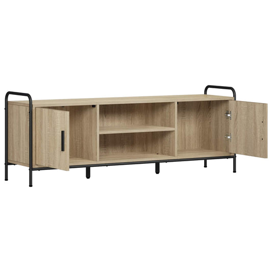 TV Cabinet 133 x 33 x 50 cm Sonoma Oak Engineered Wood