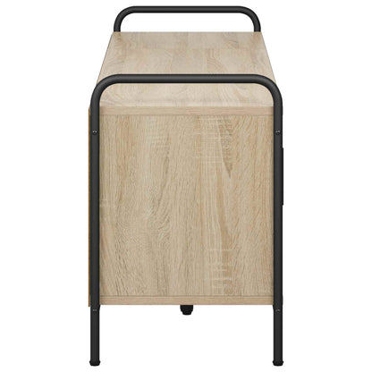 TV Cabinet 133 x 33 x 50 cm Sonoma Oak Engineered Wood