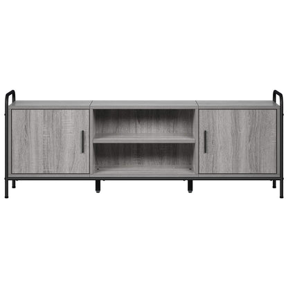 TV Cabinet 133 x 33 x 50 cm Grey Sonoma Engineered Wood