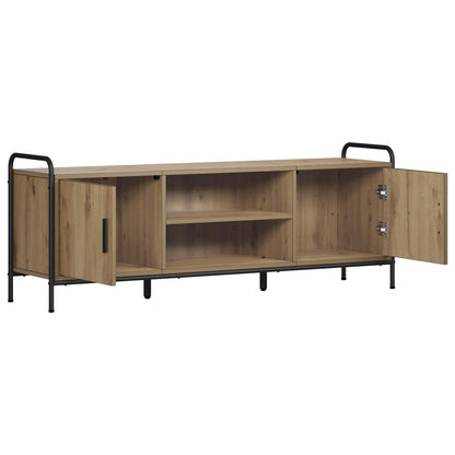 TV Cabinet 133 x 33 x 50 cm Artisan Oak Engineered Wood