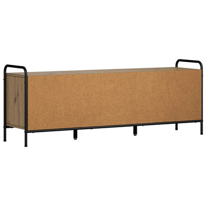 TV Cabinet 133 x 33 x 50 cm Artisan Oak Engineered Wood