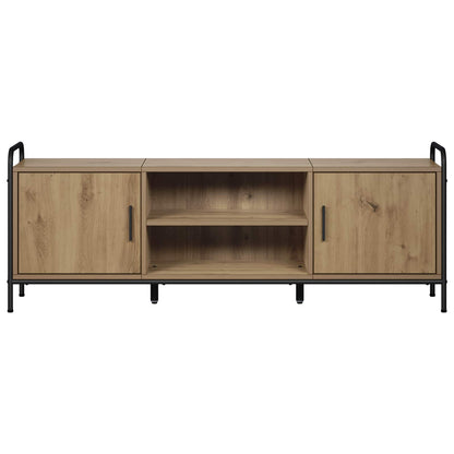 TV Cabinet 133 x 33 x 50 cm Artisan Oak Engineered Wood