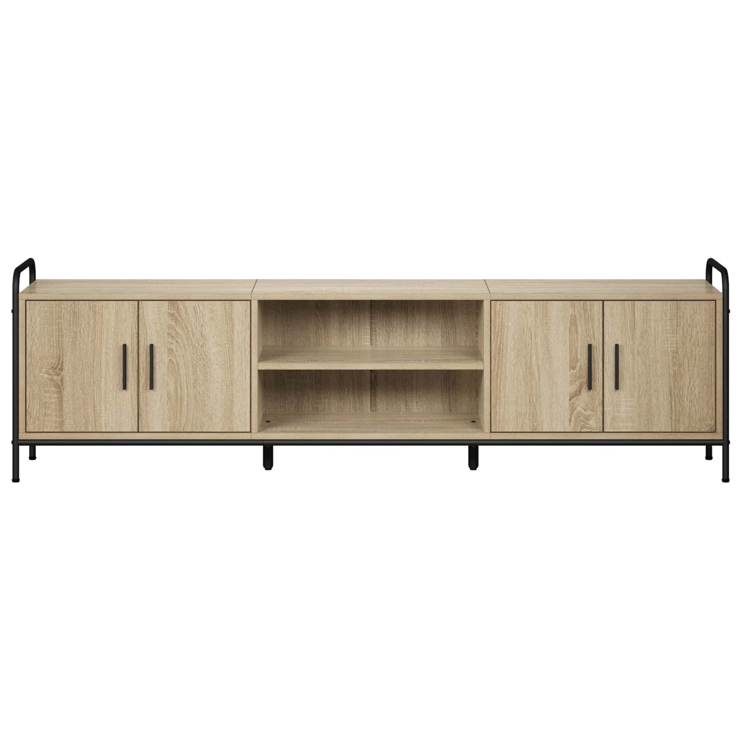 TV Cabinet 167.5 x 33 x 50 cm Sonoma Oak Engineered Wood