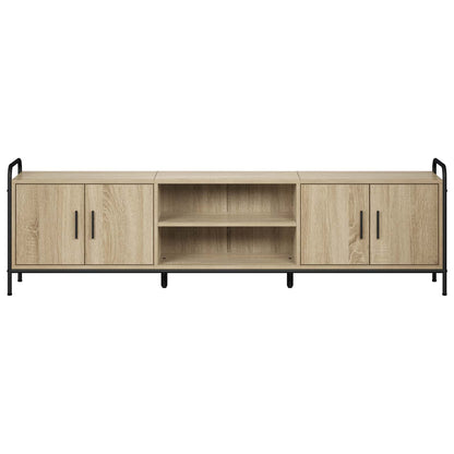 TV Cabinet 167.5 x 33 x 50 cm Sonoma Oak Engineered Wood