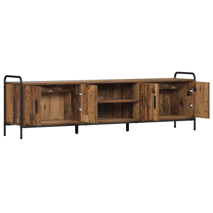 TV Cabinet 167.5 x 33 x 50 cm Old Wood Engineered Wood