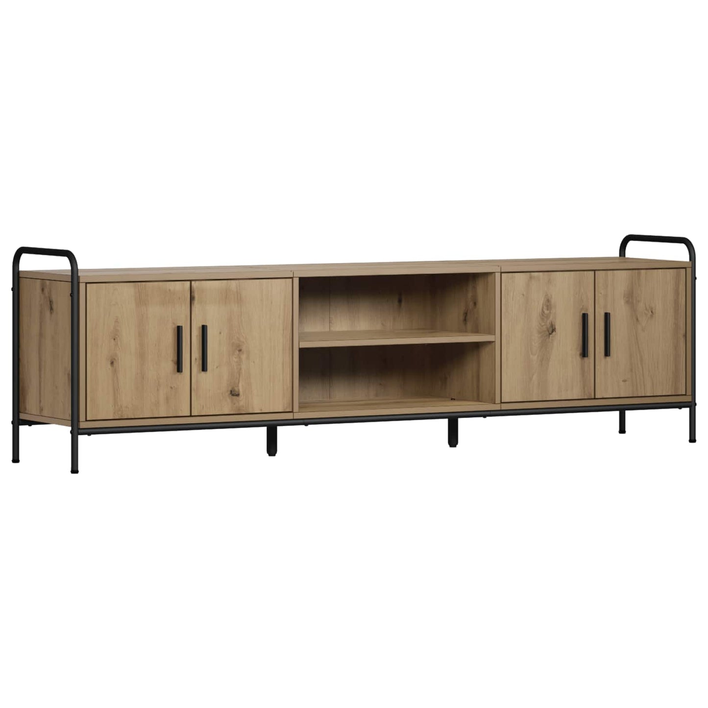 TV Cabinet 167.5 x 33 x 50 cm Artisan Oak Engineered Wood