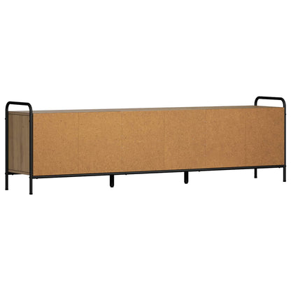 TV Cabinet 167.5 x 33 x 50 cm Artisan Oak Engineered Wood