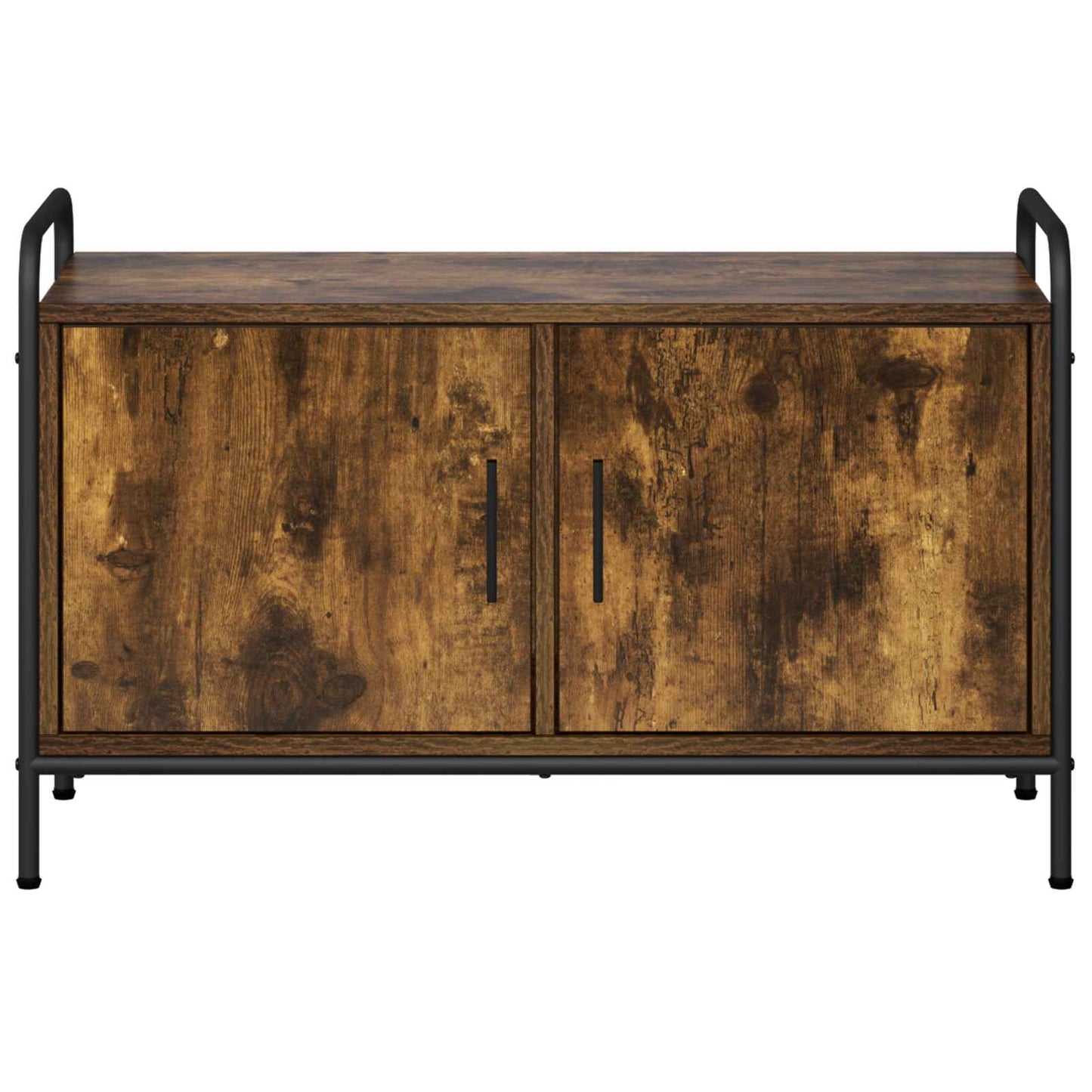 TV Cabinet 79.5 x 33 x 50 cm Smoked Oak Engineered Wood