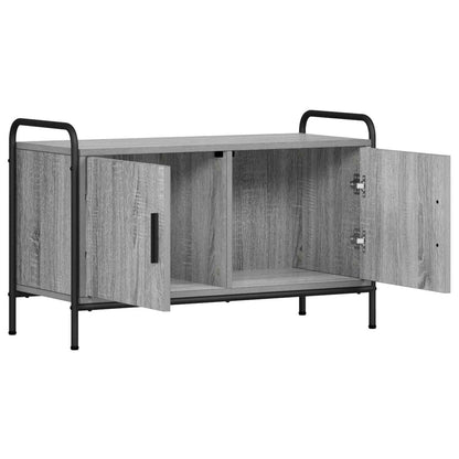TV Cabinet 79.5 x 33 x 50 cm Grey Sonoma Engineered Wood