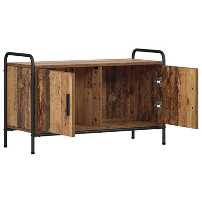 TV Cabinet 79.5 x 33 x 50 cm Old Wood Engineered Wood
