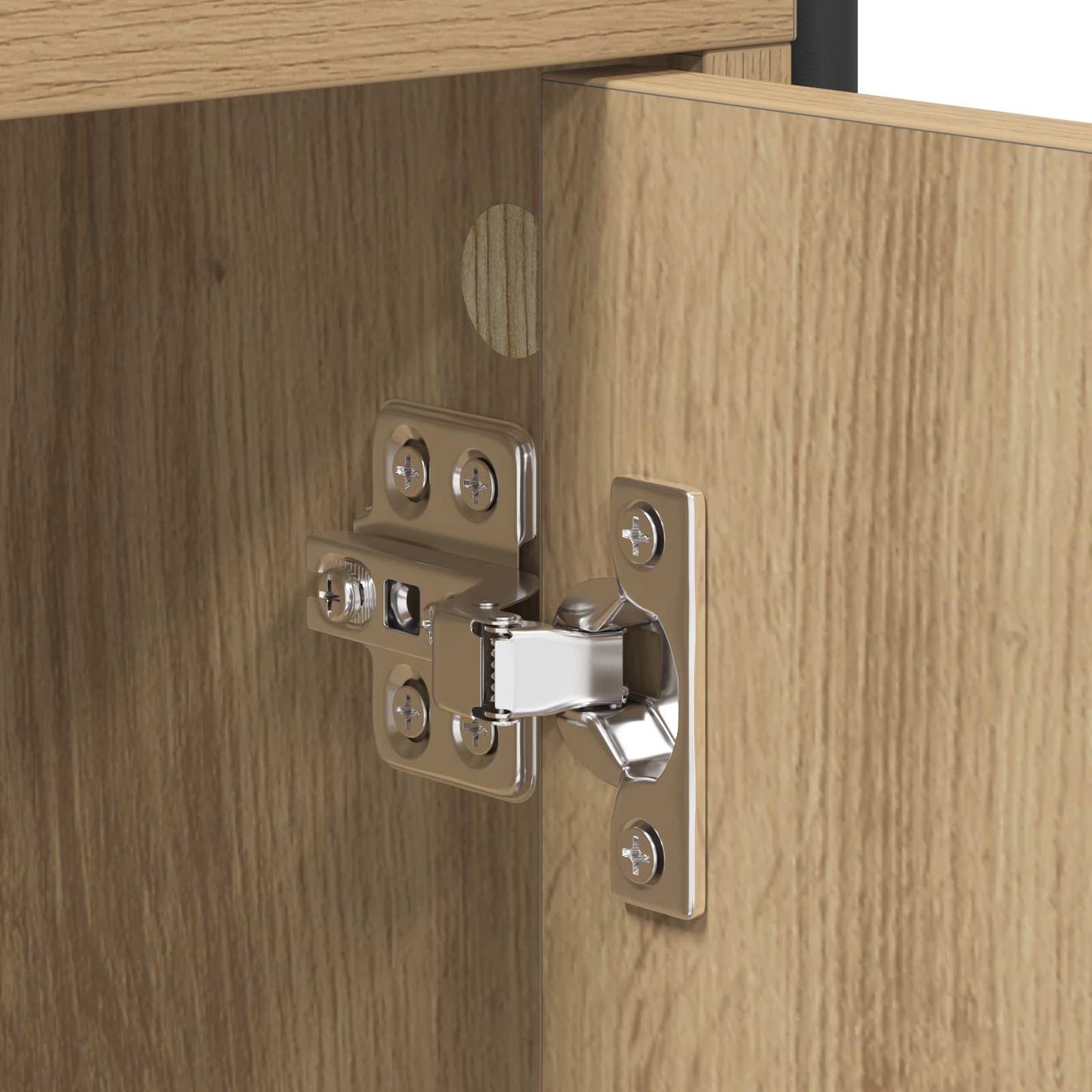 TV Cabinet 79.5 x 33 x 50 cm Artisan Oak Engineered Wood