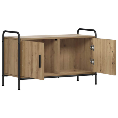 TV Cabinet 79.5 x 33 x 50 cm Artisan Oak Engineered Wood