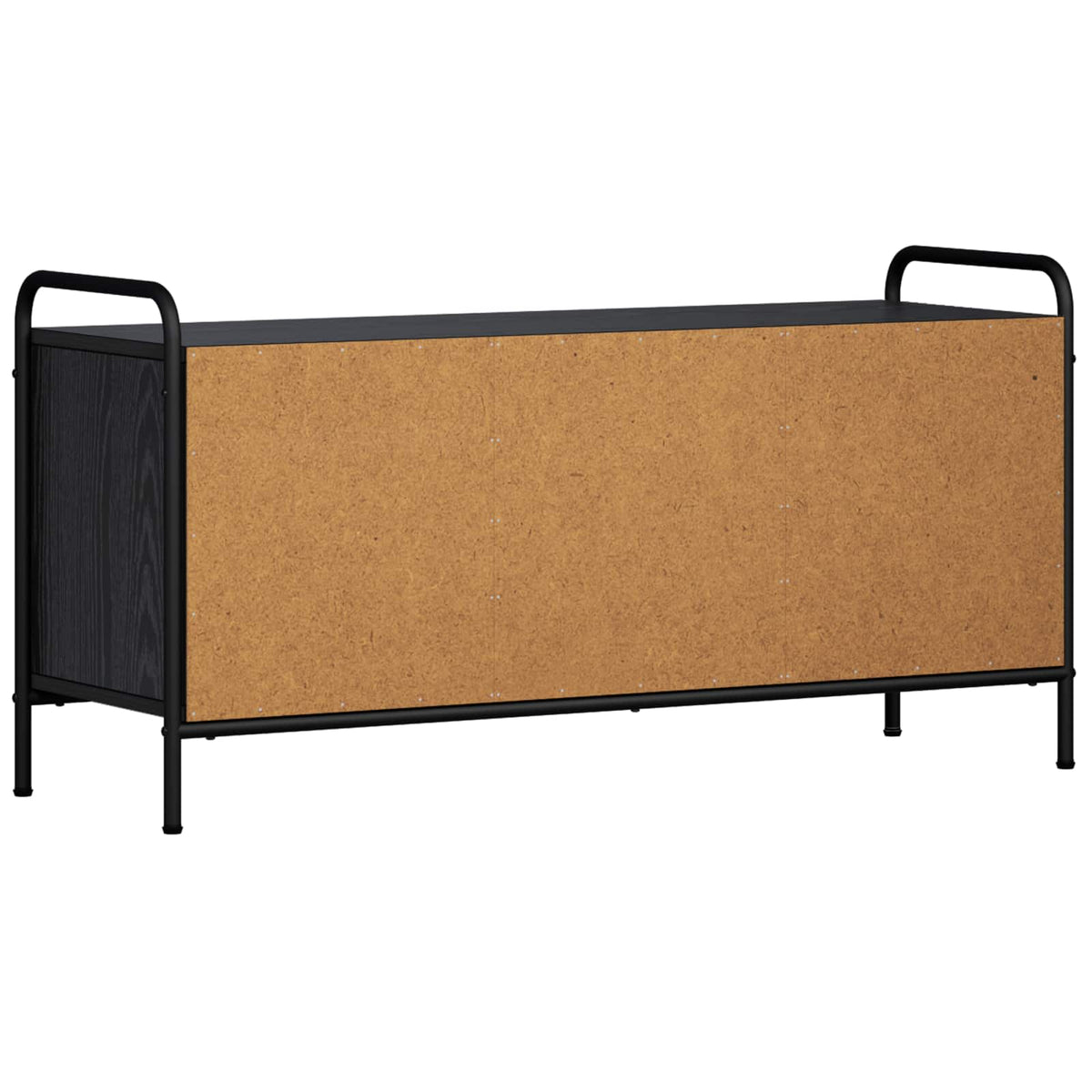TV Cabinet 99 x 33 x 50 cm Black Oak Engineered Wood